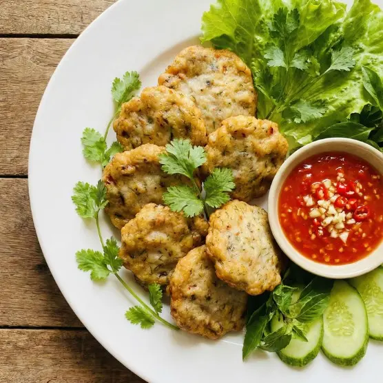 Chả Cá Măng Lẫn Mực - Đặc sản Vân Đồn Quảng Ninh