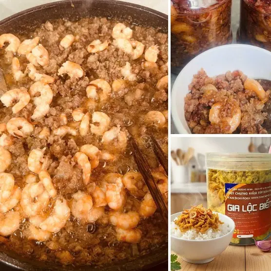 Thịt Chưng Mắm Tép - Từ Tôm Sắt Vân Đồn